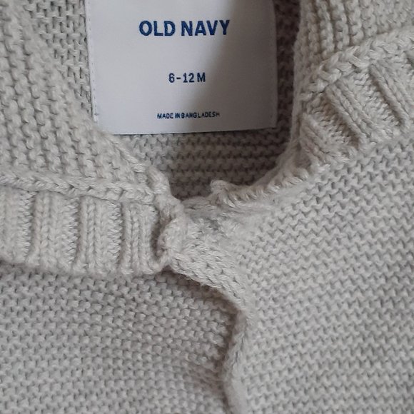 Hooded sweater 6 - 12 months - Picture 3 of 4